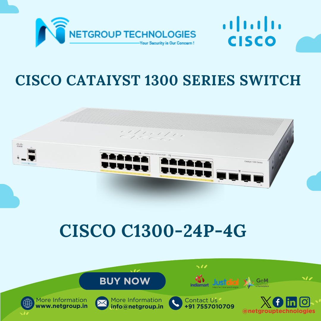 CISCO CATAIYST 1300 SERIES SWITCH - CISCO C1300-24P-4G