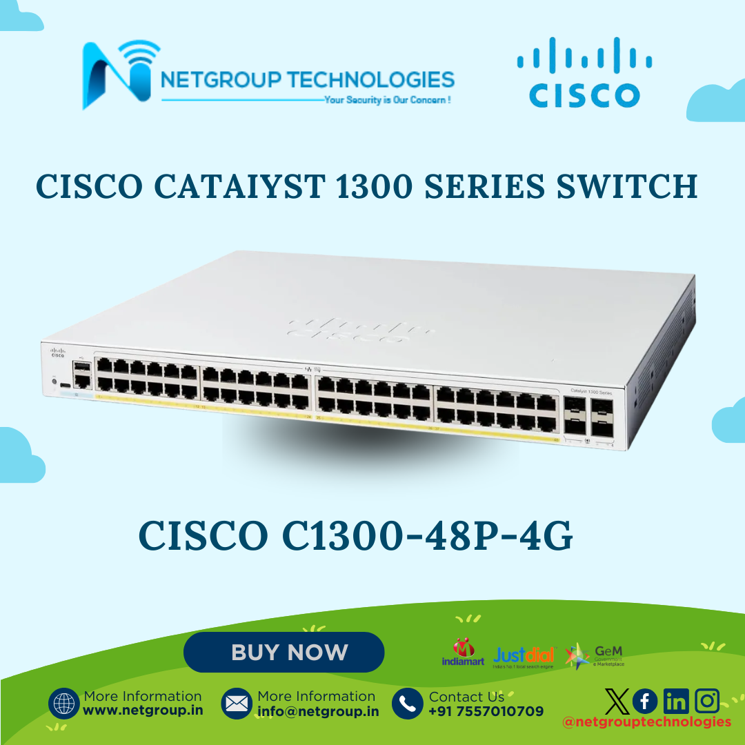 CISCO CATAIYST 1300 SERIES SWITCH -  CISCO C1300-48P-4G