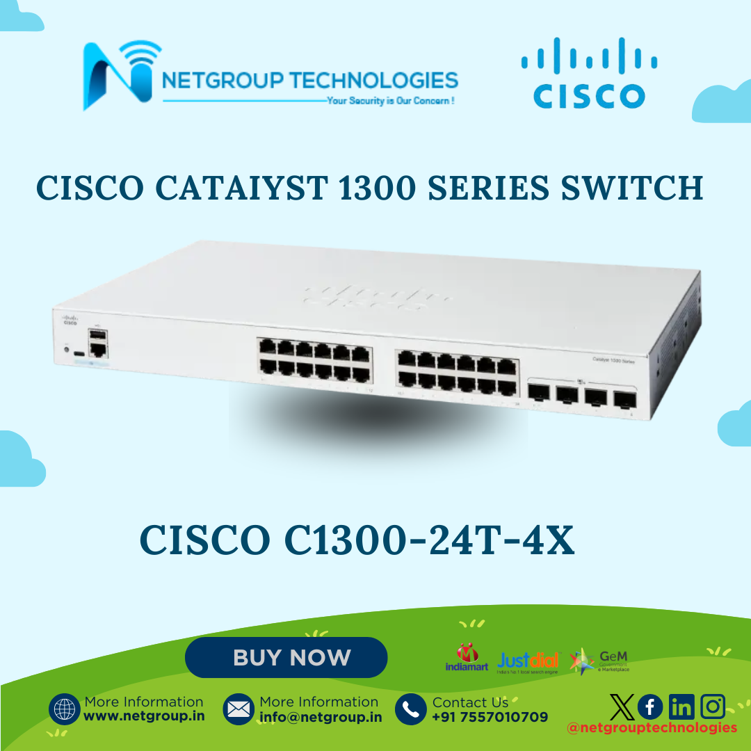 CISCO CATAIYST 1300 SERIES SWITCH - CISCO C1300-24T-4X