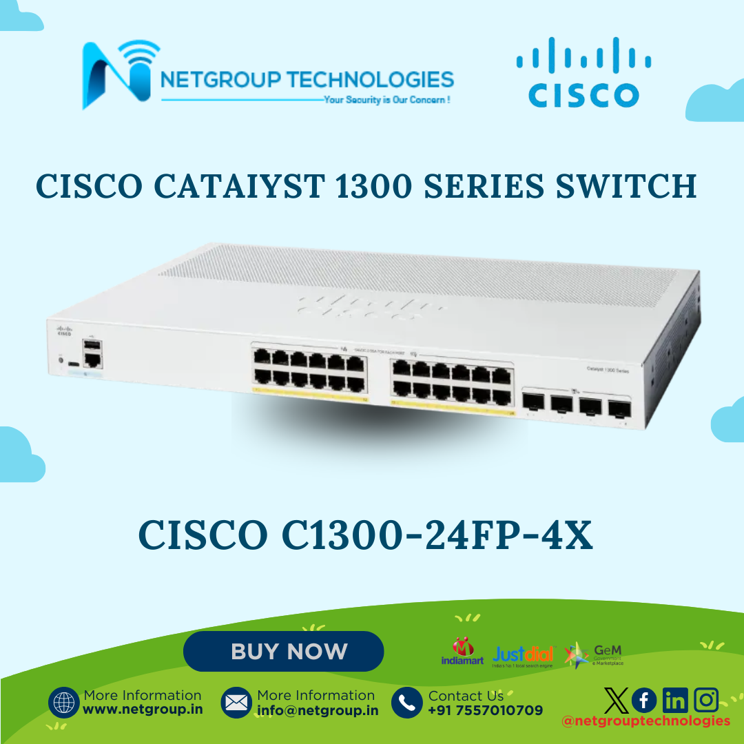 CISCO CATAIYST 1300 SERIES SWITCH - CISCO C1300-24FP-4X