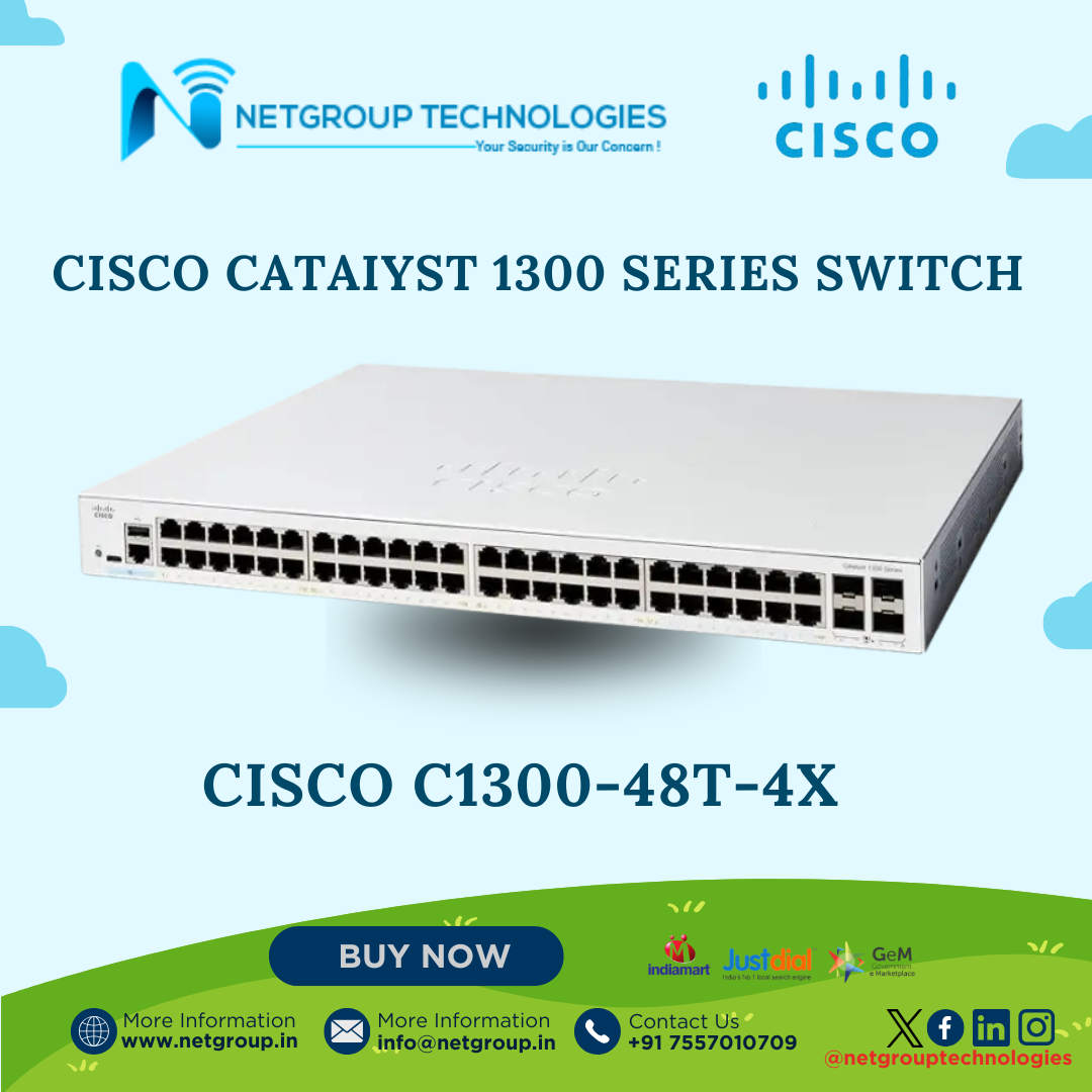 CISCO CATAIYST 1300 SERIES SWITCH - CISCO C1300-48T-4X