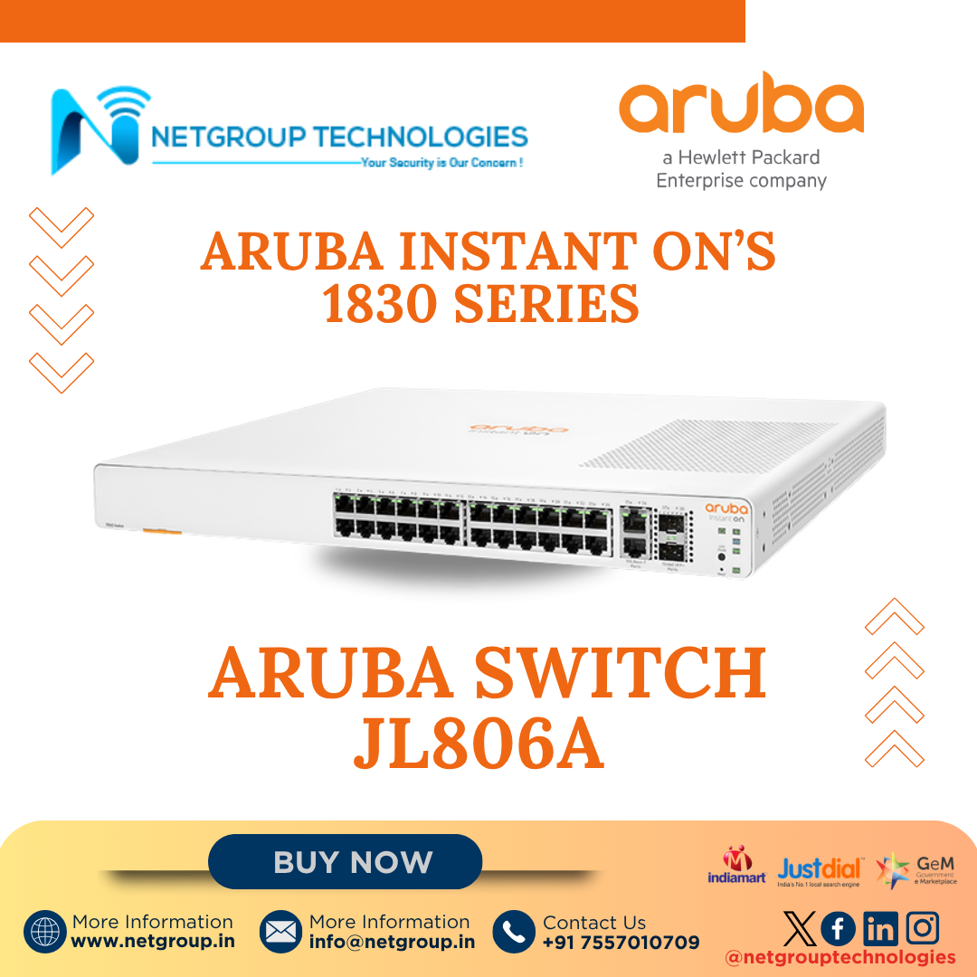 ARUBA NETWORK SWITCH - ARUBA SWITCH JL806A